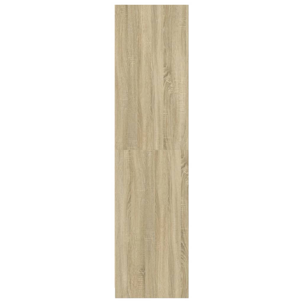 Ντουλάπα Χρώμα Sonoma Δρυς 100x50x200εκ. από Επεξεργασμένο Ξύλο