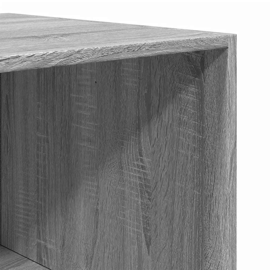 Ντουλάπα Γκρι Sonoma 100 x 50 x 200 εκ. από Επεξεργασμένο Ξύλο