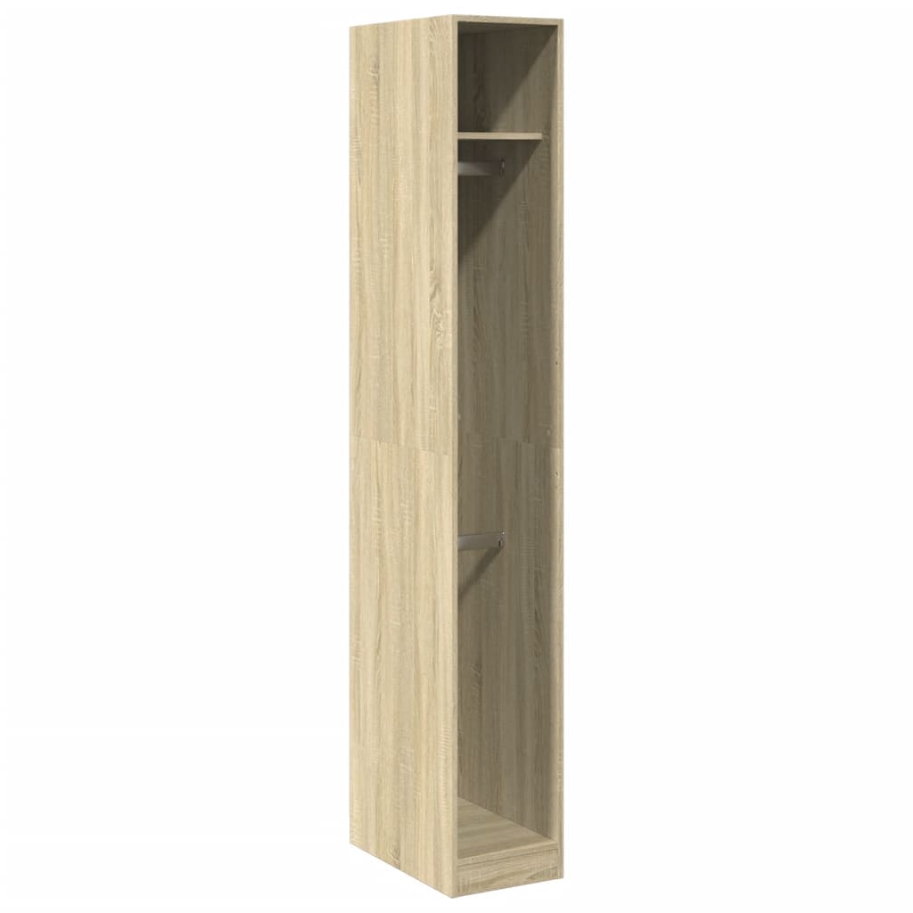 Ντουλάπα Sonoma Δρυς 30x50x200 εκ. από Επεξεργασμένο Ξύλο