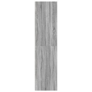 Ντουλάπα Γκρι Sonoma 30x50x200 εκ. από Επεξεργασμένο Ξύλο