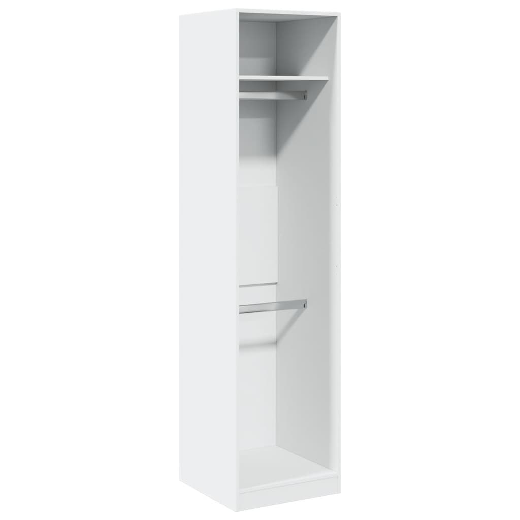 Ντουλάπα Λευκή 50 x 50 x 200 εκ. από Επεξ. Ξύλο