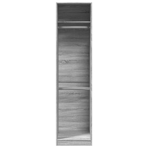 Ντουλάπα Γκρι Sonoma 50x50x200 εκ. από Επεξεργασμένο Ξύλο