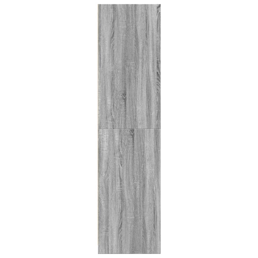 Ντουλάπα Γκρι Sonoma 50x50x200 εκ. από Επεξεργασμένο Ξύλο