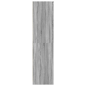 Ντουλάπα Γκρι Sonoma 50x50x200 εκ. από Επεξεργασμένο Ξύλο