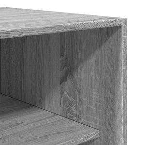Ντουλάπα Γκρι Sonoma 50x50x200 εκ. από Επεξεργασμένο Ξύλο