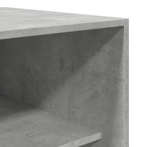 Ντουλάπα Γκρι του Σκυροδέματος 80x50x200 εκ. Επεξεργασμένο Ξύλο