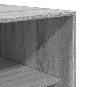 Ντουλάπα Γκρι Sonoma 80x50x200 εκ. από Επεξεργασμένο Ξύλο