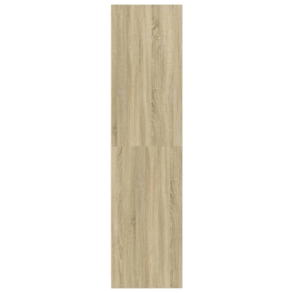 Ντουλάπα Χρώμα Sonoma Δρυς 100x50x200εκ. από Επεξεργασμένο Ξύλο