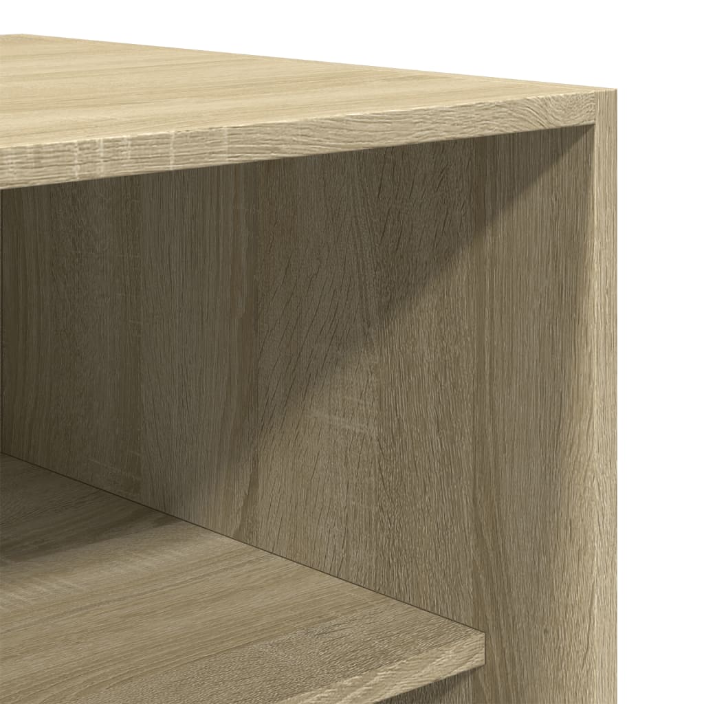 Ντουλάπα Χρώμα Sonoma Δρυς 100x50x200εκ. από Επεξεργασμένο Ξύλο