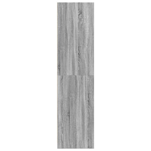 Ντουλάπα Γκρι Sonoma 100 x 50 x 200 εκ. από Επεξεργασμένο Ξύλο