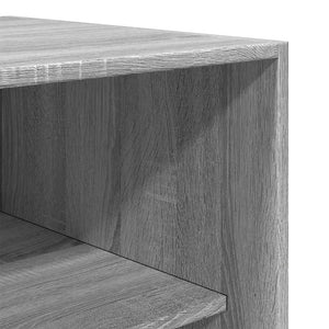 Ντουλάπα Γκρι Sonoma 100 x 50 x 200 εκ. από Επεξεργασμένο Ξύλο