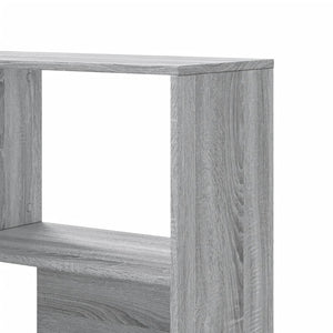Βιβλιοθήκη Γωνιακή 4 Επ. Γκρι Sonoma 85x85x140 εκ Επεξ. Ξύλο