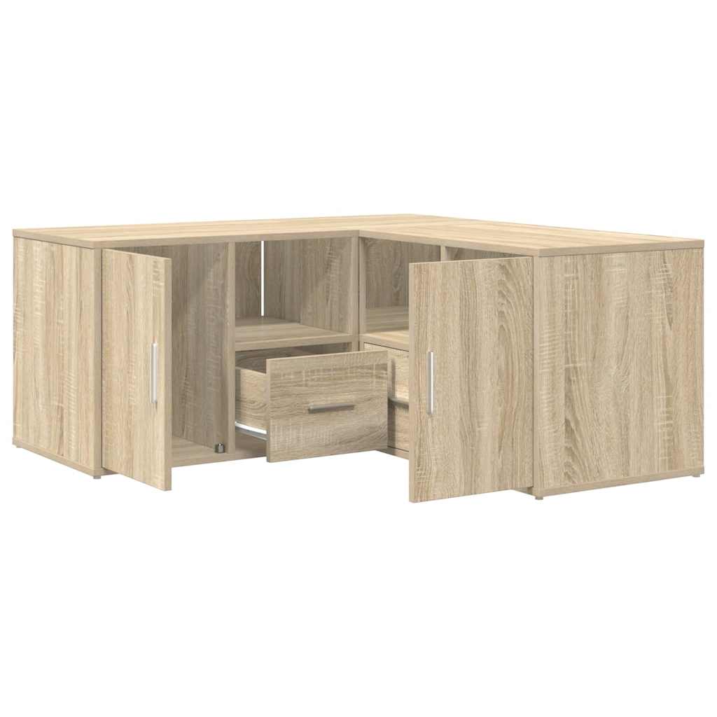 Ντουλάπι Γωνιακό Sonoma Δρυς 160x40x45 εκ. Επεξεργασμένο Ξύλο