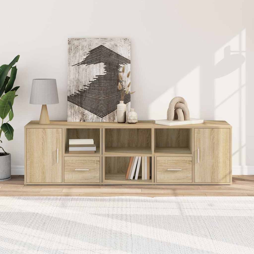 Ντουλάπι Γωνιακό Sonoma Δρυς 160x40x45 εκ. Επεξεργασμένο Ξύλο