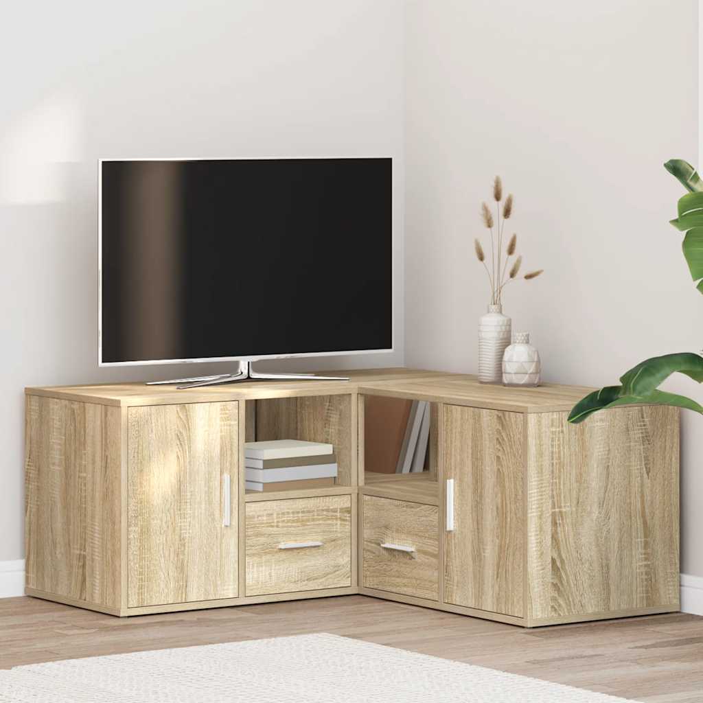 Ντουλάπι Γωνιακό Sonoma Δρυς 160x40x45 εκ. Επεξεργασμένο Ξύλο