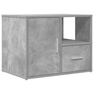 Ντουλάπι Γωνιακό Γκρι Σκυροδέματος 160x40x45εκ. Επεξ. Ξύλο - Pakobazaar