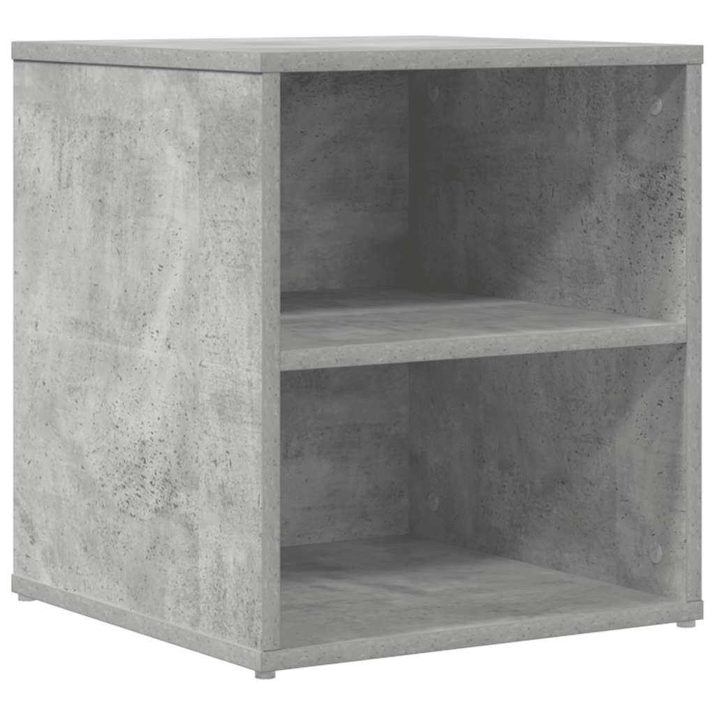 Ντουλάπι Γωνιακό Γκρι Σκυροδέματος 160x40x45εκ. Επεξ. Ξύλο - Pakobazaar