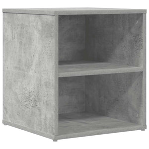 Ντουλάπι Γωνιακό Γκρι Σκυροδέματος 160x40x45εκ. Επεξ. Ξύλο - Pakobazaar