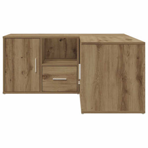 Ντουλάπι Γωνιακό Αρτισιανή Δρυς 160x40x45 εκ. από Επεξ. Ξύλο - Pakobazaar
