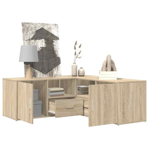 Ντουλάπι Γωνιακό Sonoma Δρυς 200x40x45 εκ. Επεξεργασμένο Ξύλο - Pakobazaar