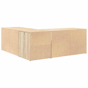 Ντουλάπι Γωνιακό Sonoma Δρυς 200x40x45 εκ. Επεξεργασμένο Ξύλο - Pakobazaar