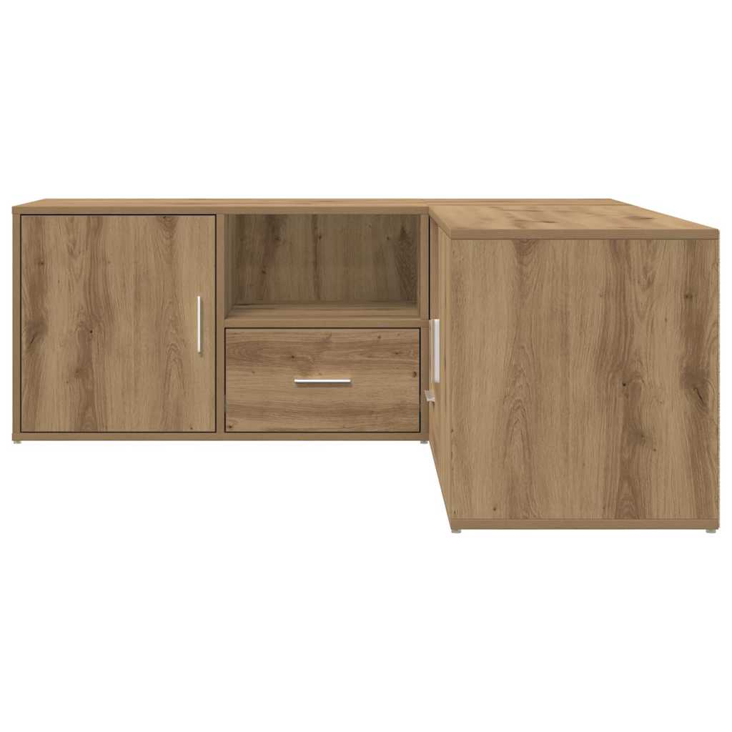 Ντουλάπι Γωνιακό Αρτισιανή Δρυς 200x40x45 εκ. από Επεξ. Ξύλο - Pakobazaar