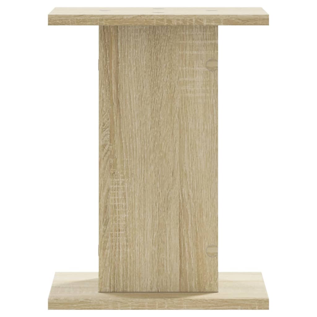 Βάσεις Φυτών 2 Τεμ. Sonoma Δρυς 30x30x40 εκ. Επεξεργασμένο Ξύλο