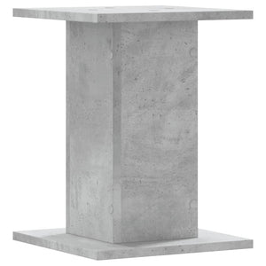 Βάσεις Φυτών 2 τεμ. Γκρι Σκυρ. 30x30x40 εκ. Επεξεργασμένο Ξύλο