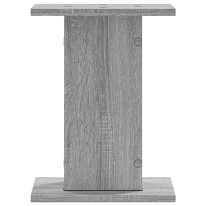 Βάσεις Φυτών 2 Τεμ. Γκρι Sonoma 30x30x40 εκ. Επεξεργασμένο Ξύλο