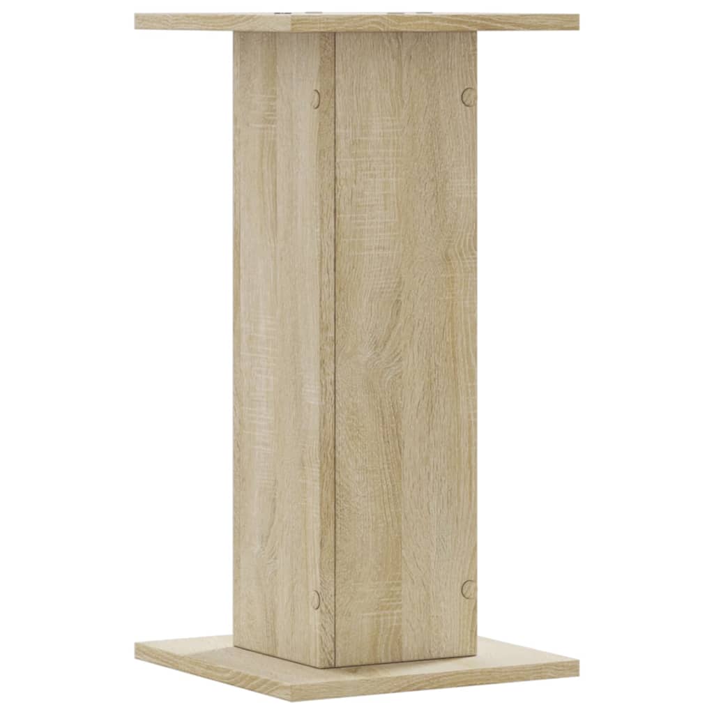 Βάσεις Φυτών 2 Τεμ. Sonoma Δρυς 30x30x60 εκ. Επεξεργασμένο Ξύλο
