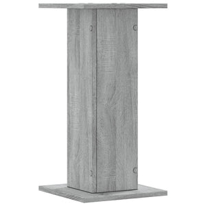 Βάσεις Φυτών 2 Τεμ. Γκρι Sonoma 30x30x60 εκ. Επεξεργασμένο Ξύλο