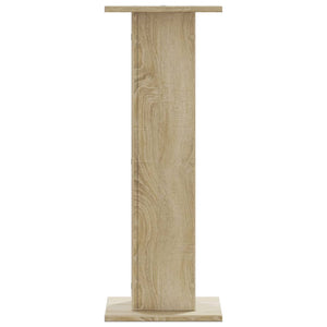 Βάσεις Φυτών 2 Τεμ. Sonoma Δρυς 30x30x80 εκ. Επεξεργασμένο Ξύλο