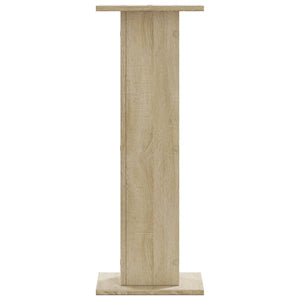 Βάσεις Φυτών 2 Τεμ. Sonoma Δρυς 30x30x80 εκ. Επεξεργασμένο Ξύλο
