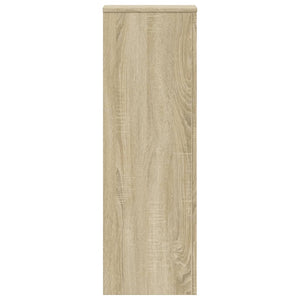 Βάσεις Φυτών 2 Τεμ. Sonoma Δρυς 33x33x100εκ. Επεξεργασμένο Ξύλο