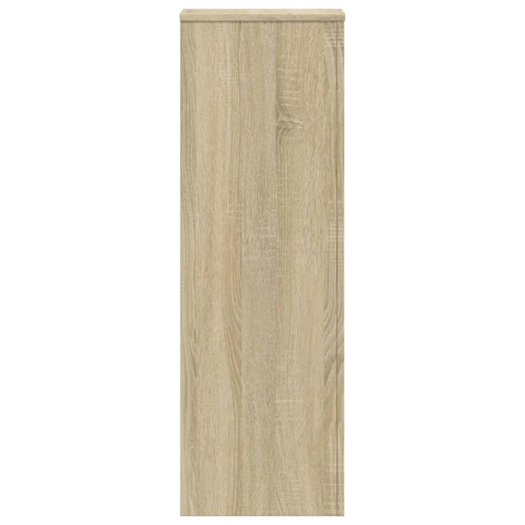 Βάσεις Φυτών 2 Τεμ. Sonoma Δρυς 33x33x100εκ. Επεξεργασμένο Ξύλο