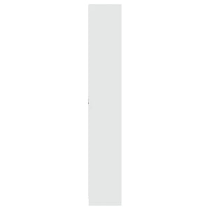 Ντουλάπι με LED Λευκό 41,5x32,5x200 εκ. από Επεξεργασμένο Ξύλο