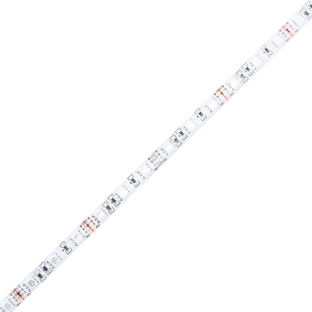 Ντουλάπι με LED Λευκό 41,5x32,5x200 εκ. από Επεξεργασμένο Ξύλο