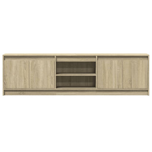 Έπιπλο Τηλεόρασης με LED Sonoma Δρυς 180x34x50 εκ. Επεξ. Ξύλο - Pakobazaar