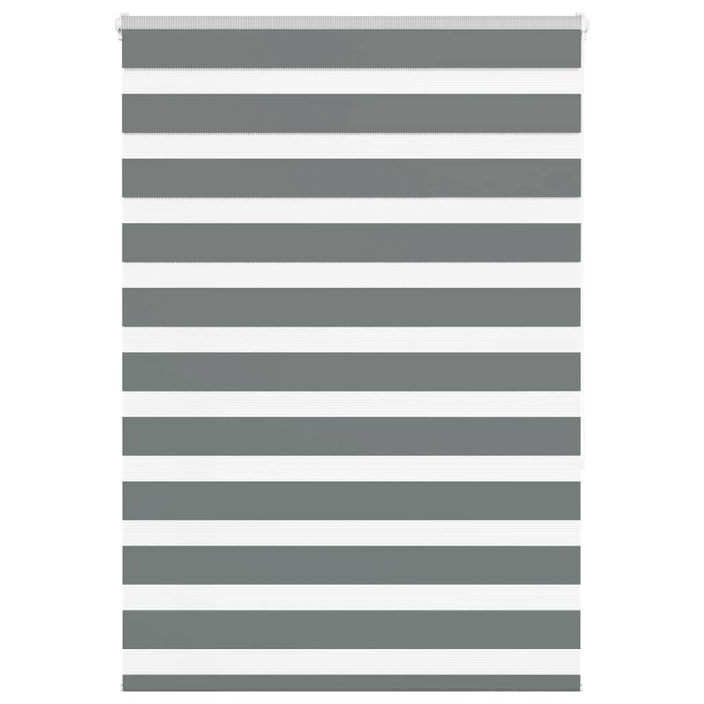 Ζέβρα τυφλή Σκούρο Γκρι Πλάτος υφάσματος 100,9 εκ. Πολυεστέρας