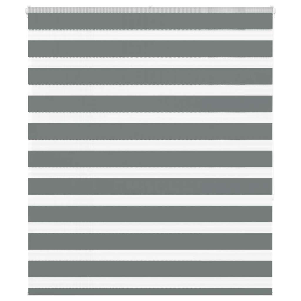 Ζέβρα τυφλή Σκούρο Γκρι Πλάτος υφάσματος 125,9 εκ. Πολυεστέρας