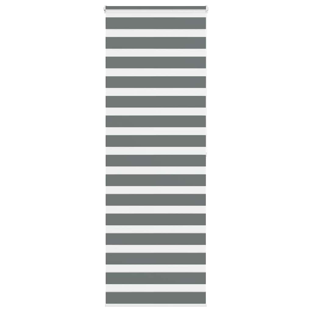 Ζέβρα τυφλή Σκούρο Γκρι Πλάτος υφάσματος 85,9 εκ. Πολυεστέρας