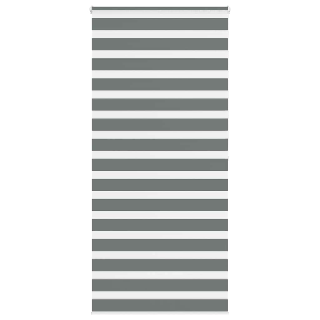 Ζέβρα τυφλή Σκούρο Γκρι Πλάτος υφάσματος 90,9 εκ. Πολυεστέρας