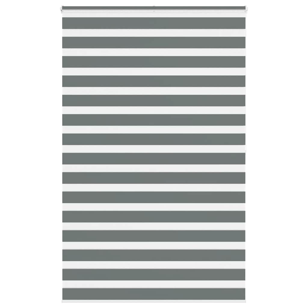 Ζέβρα τυφλή Σκούρο Γκρι Πλάτος υφάσματος 140,9 εκ. Πολυεστέρας