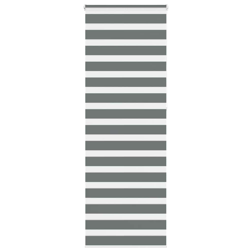 Ζέβρα τυφλή Σκούρο Γκρι Πλάτος υφάσματος 75,9 εκ. Πολυεστέρας