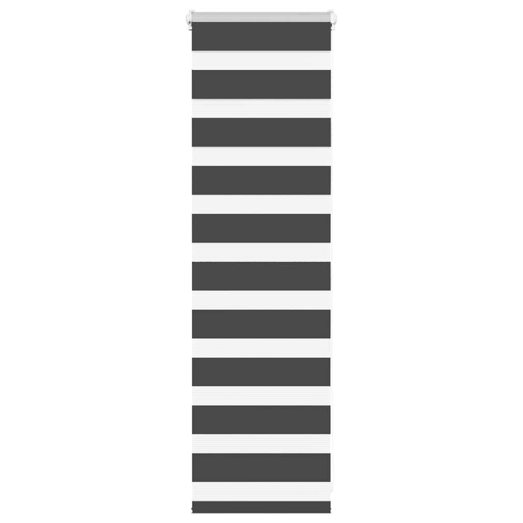 Ζέβρα τυφλή Μαύρο Πλάτος υφάσματος 45,9 εκ. Πολυεστέρας