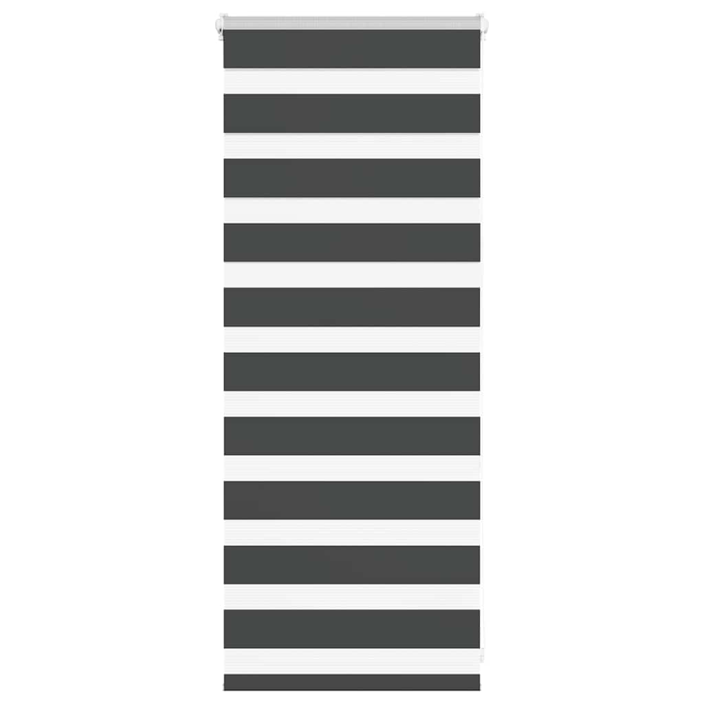 Ζέβρα τυφλή Μαύρο Πλάτος υφάσματος 60,9 εκ. Πολυεστέρας