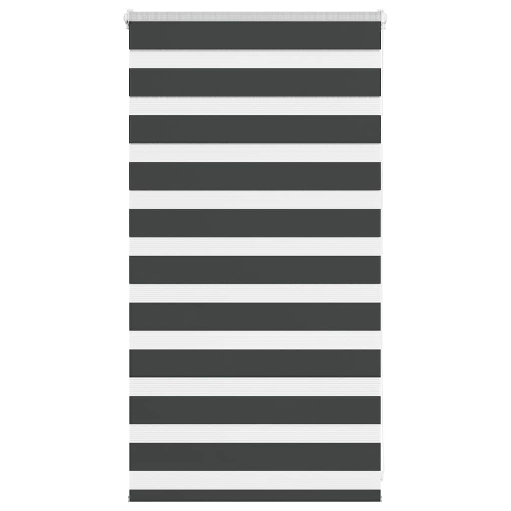 Ζέβρα τυφλή Μαύρο Πλάτος υφάσματος 75,9 εκ. Πολυεστέρας