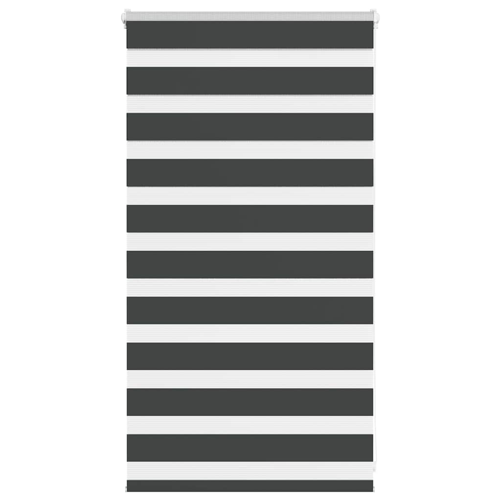 Ζέβρα τυφλή Μαύρο Πλάτος υφάσματος 80,9 εκ. Πολυεστέρας