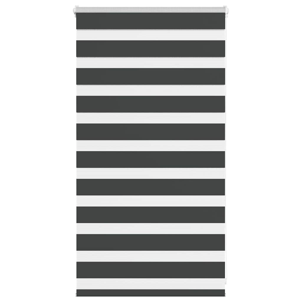 Ζέβρα τυφλή Μαύρο Πλάτος υφάσματος 85,9 εκ. Πολυεστέρας