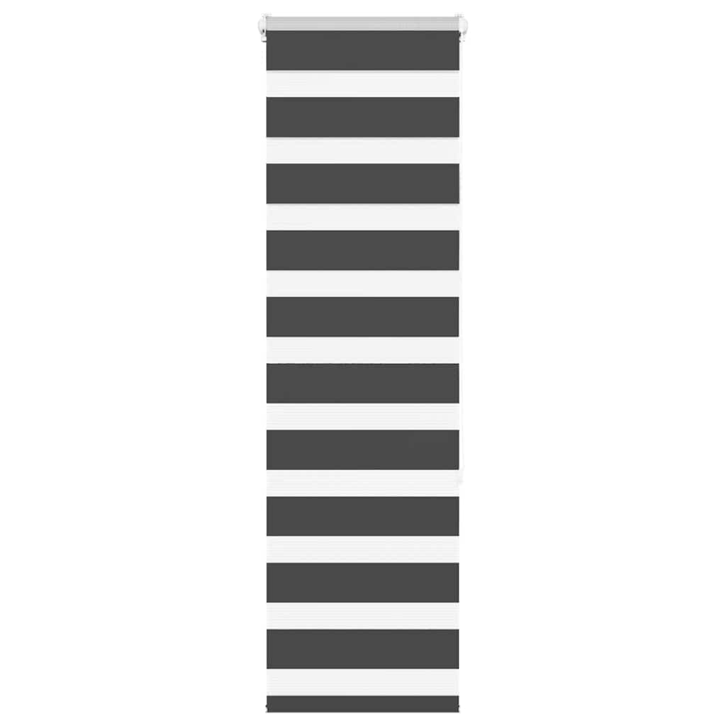 Ζέβρα τυφλή Μαύρο Πλάτος υφάσματος 45,9 εκ. Πολυεστέρας